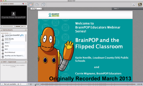 Flipped Classroom and BrainPOP