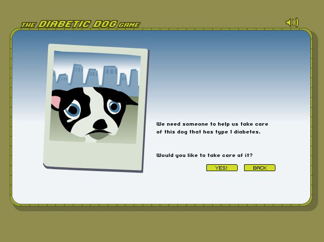 Diabetic Dog Learning Game