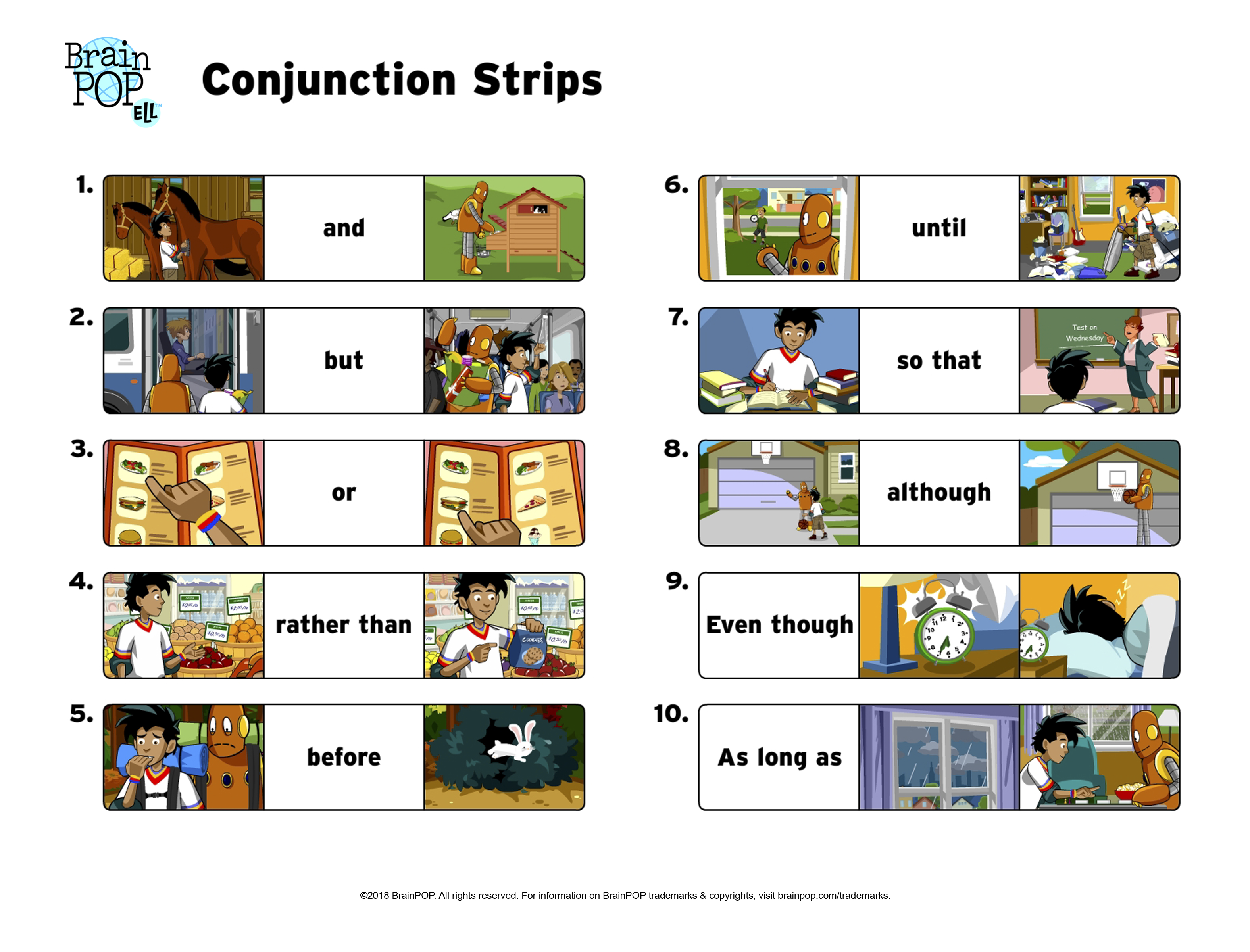 brainpop ell printable activities brainpop educators