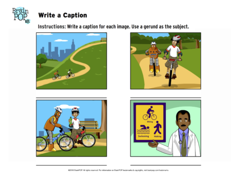 tense printable worksheet past simple Educators  ELL BrainPOP Page   24 of 31  Archives BrainPOP