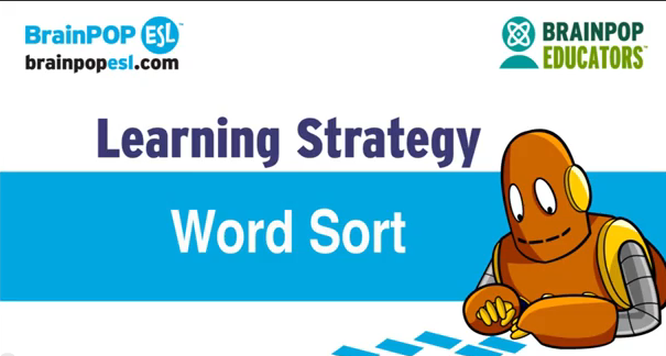 ELL Learning Strategies: Word Sort