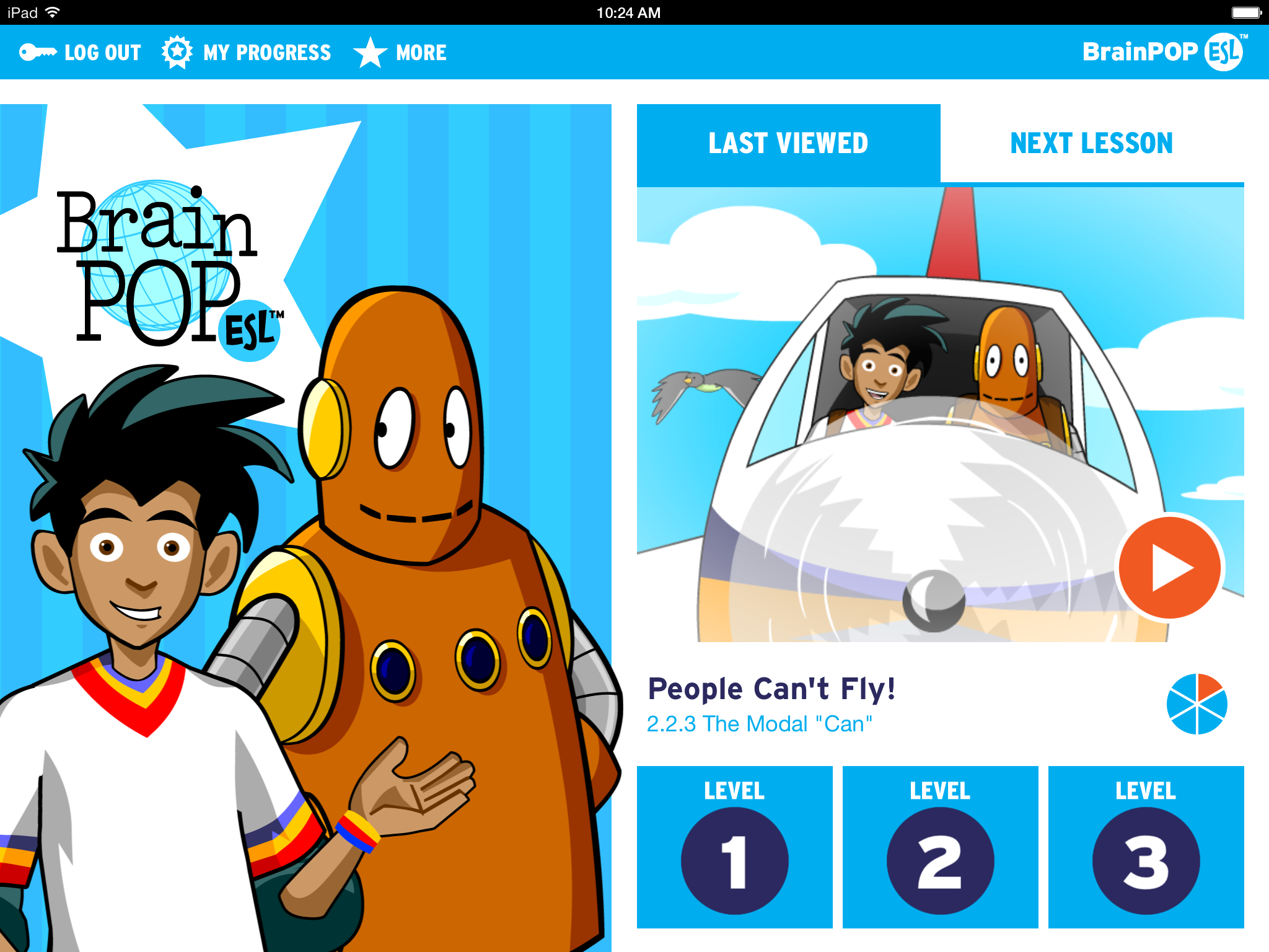 Brainpop esl app for ios is available on itunes brainpop educators