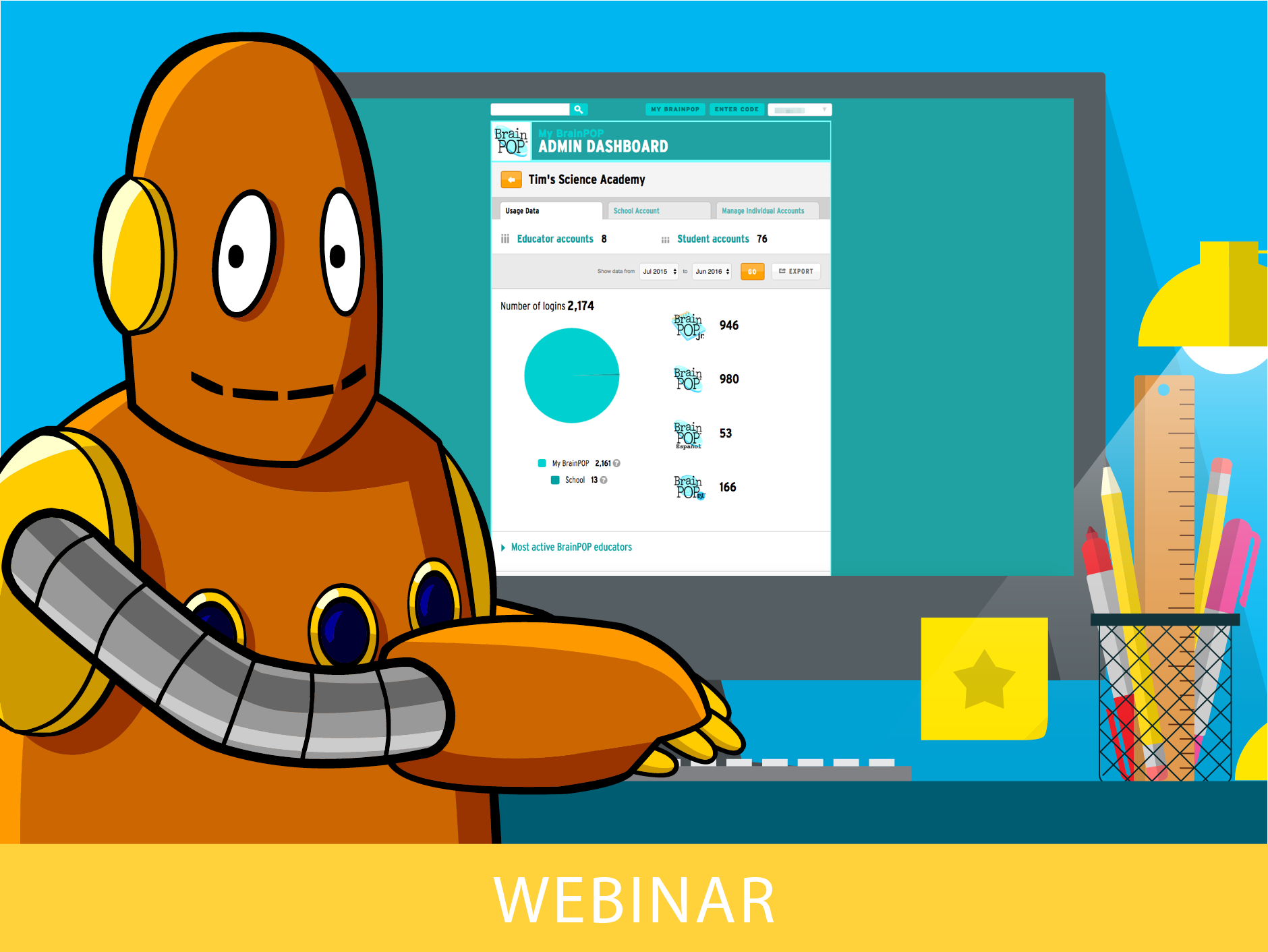 My BrainPOP is YOUR BrainPOP: Getting Started With the Admin Dashboard & SSO