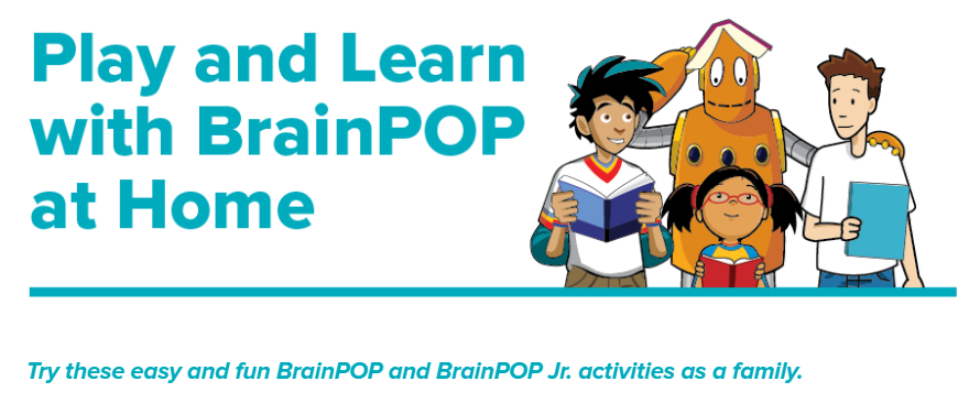 BrainPOP Activities to do at Home