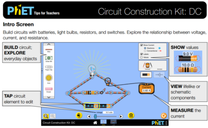 Circuit Construction Kit: DC Simulation Overview For Teachers ...